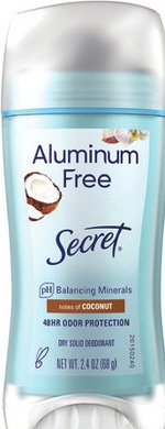 SECRET ALUMINUM FREE OR FRESH COLLECTION DEODORANT