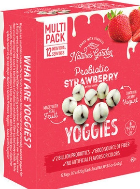 NATURE'S GARDEN PROBIOTIC YOGGIES FRUIT & YOGURT SNACKS