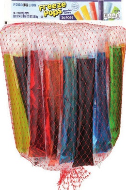 Food Lion Freeze Pops