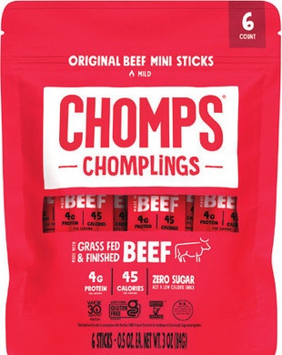 Chomps Chomplings Beef Sticks