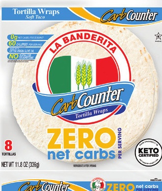LA BANDERITA CARB COUNTER ZERO NET CARBS TORTILLAS