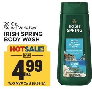 IRISH SPRING BODY WASH