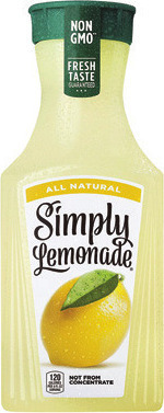 Simply Grape, Lemonade, Limeade, or Raspberry Lemonade