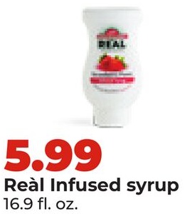 Reàl Infused syrup