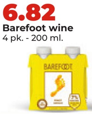 Barefoot wine