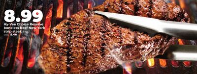 Hy-Vee Choice Reserve New York Strip Steak