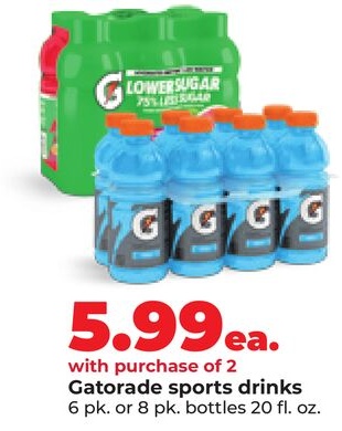 Gatorade sports drinks