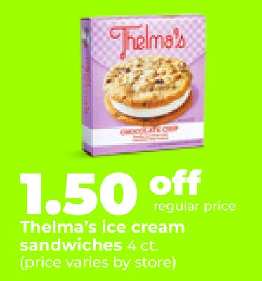 Thelma's ice cream sandwiches