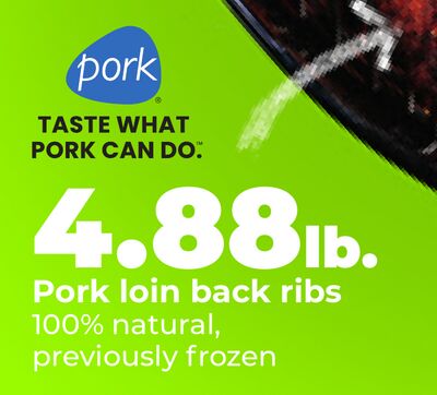 Pork loin back ribs