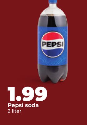 Pepsi soda