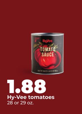 Hy-Vee tomatoes