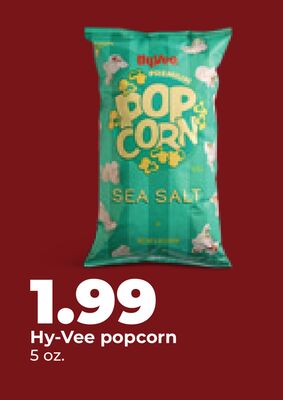 Hy-Vee popcorn