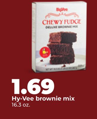 Hy-Vee brownie mix