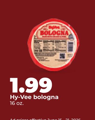 Hy-Vee bologna
