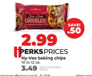 Hy-Vee baking chips