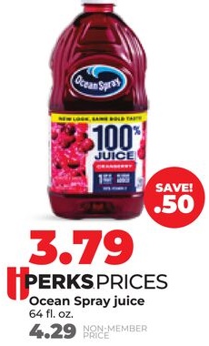 Ocean Spray juice