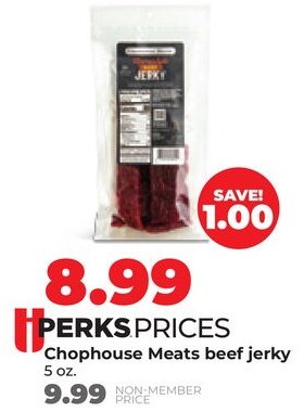 Chophouse Meats beef jerky