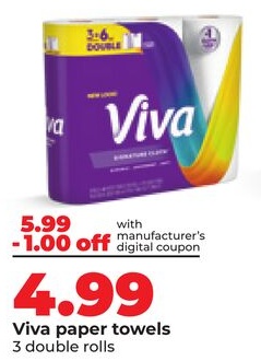 Viva paper towels