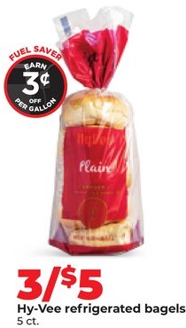 Hy-Vee refrigerated bagels
