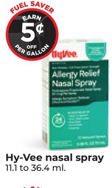 Hy-Vee nasal spray