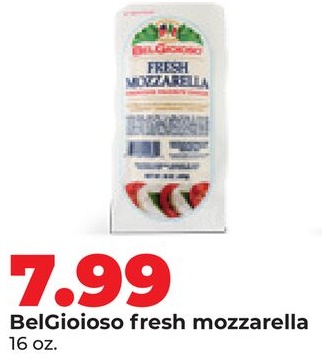 BelGioioso fresh mozzarella