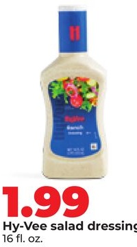 Hy-Vee salad dressing