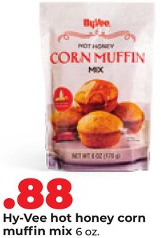 Hy-Vee hot honey corn muffin mix