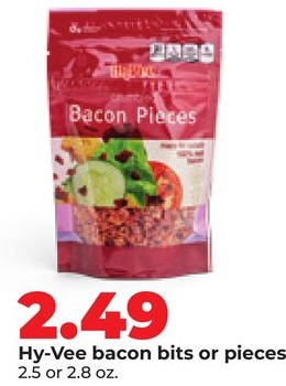 Hy-Vee bacon bits or pieces