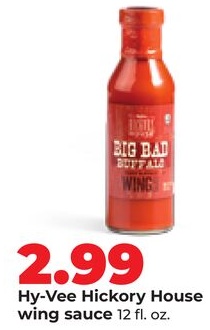 Hy-Vee Hickory House wing sauce