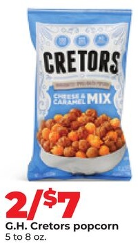 G.H. Cretors popcorn