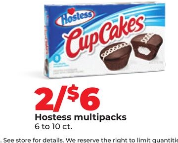Hostess multipacks
