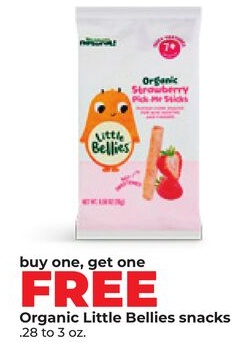 Organic Little Bellies snacks