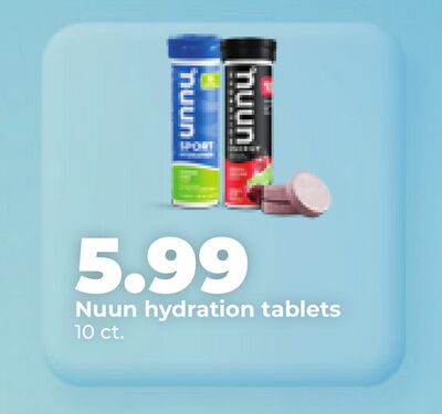 Nuun hydration tablets