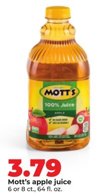 Mott's apple juice