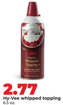 Hy-Vee whipped topping