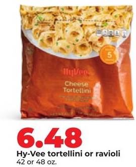 Hy-Vee tortellini or ravioli