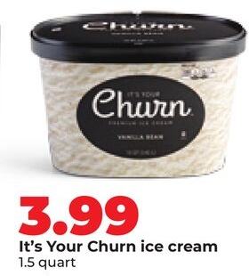 It's Your Churn ice cream