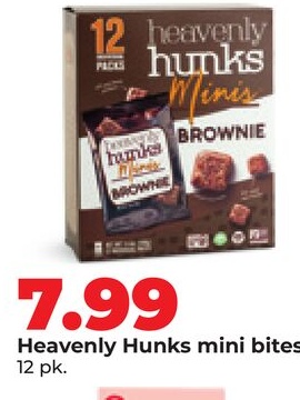 Heavenly Hunks mini bites