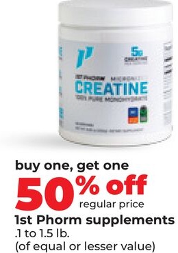 1st Phorm supplements