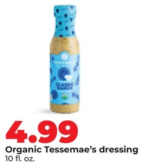 Organic Tessemae's dressing
