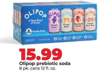 Olipop prebiotic soda