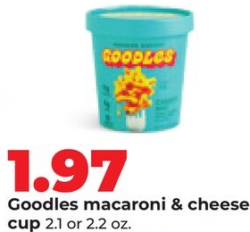 Goodles macaroni & cheese cup