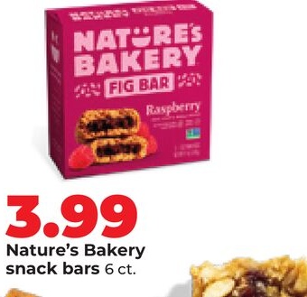 Nature's Bakery snack bars