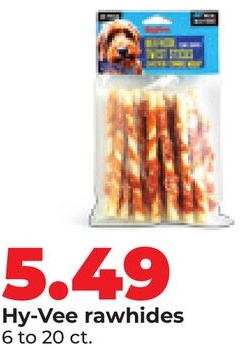 Hy-Vee rawhides