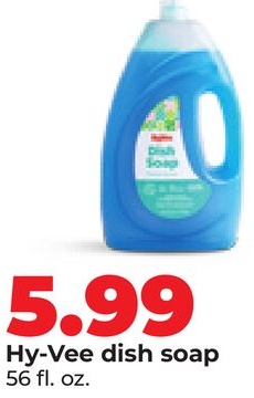 Hy-Vee dish soap