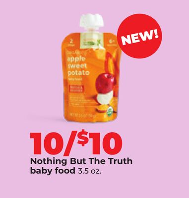 Nothing But The Truth baby food