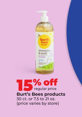 Burt's Bees products