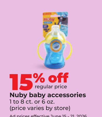 Nuby baby accessories