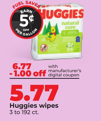 Huggies wipes