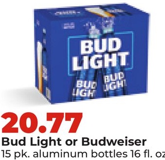 Bud Light or Budweiser